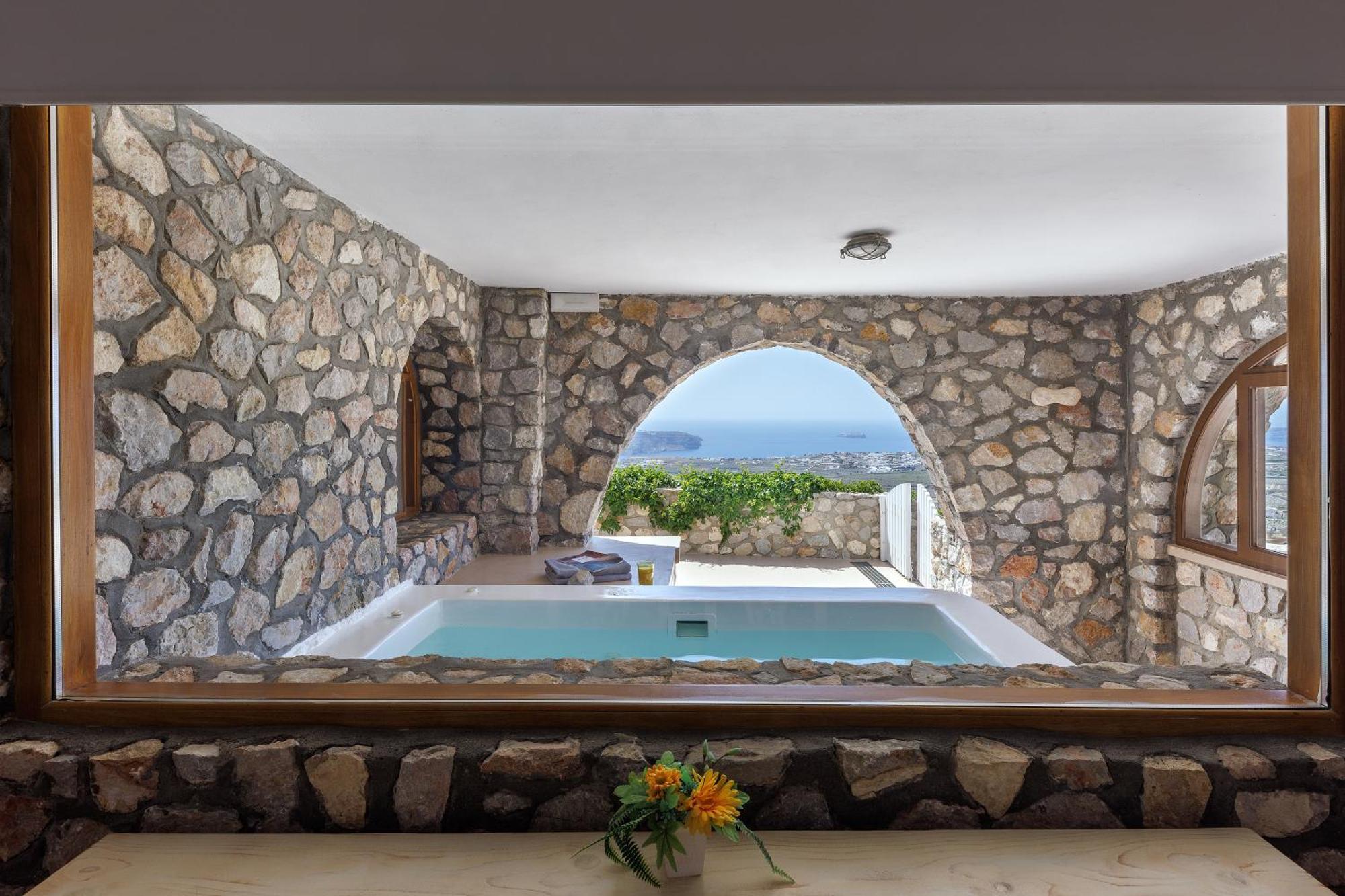 Zatrikion Santorini Villas Pýrgos Exterior foto