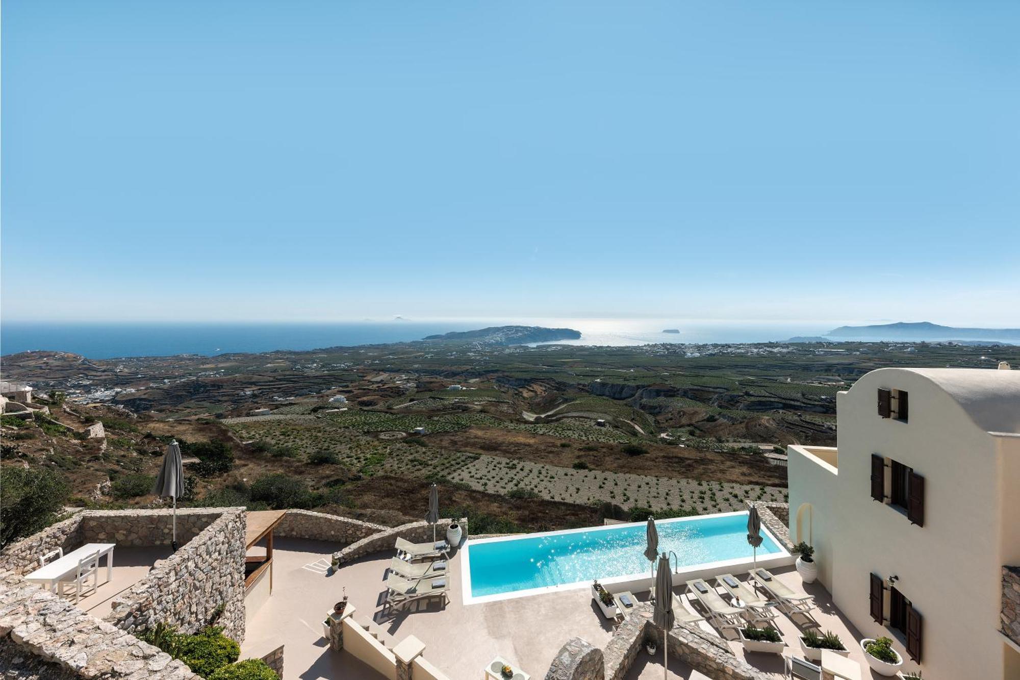 Zatrikion Santorini Villas Pýrgos Exterior foto