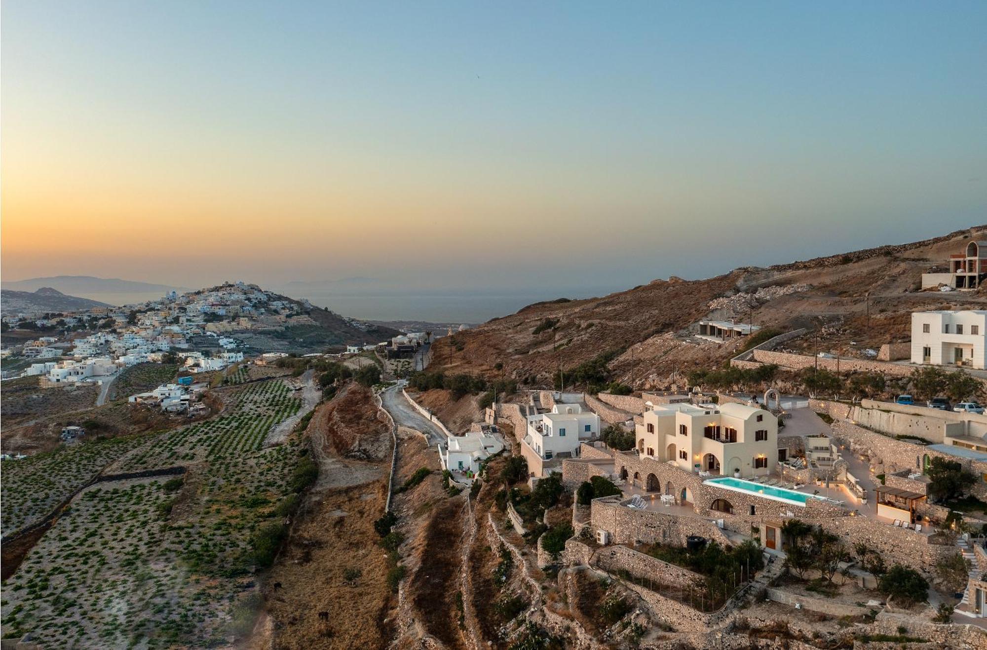 Zatrikion Santorini Villas Pýrgos Exterior foto