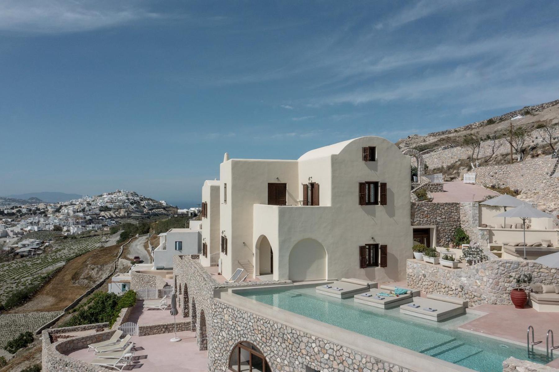 Zatrikion Santorini Villas Pýrgos Exterior foto