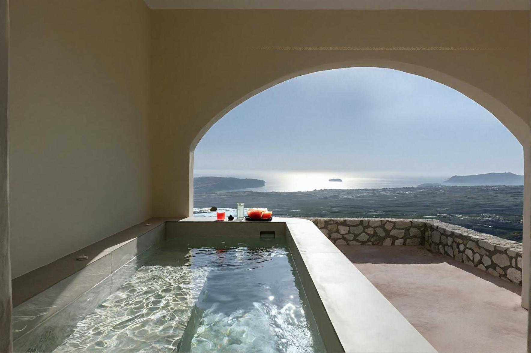 Zatrikion Santorini Villas Pýrgos Exterior foto